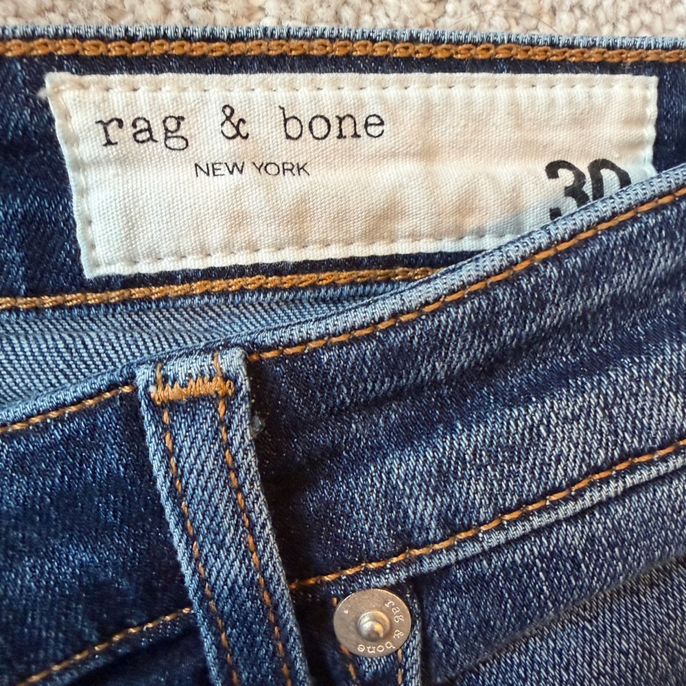 rag & bone Nina High Rise Ankle Skinny - Picture 2 of 6
